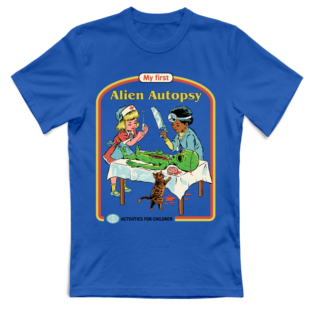 T-Shirt Unisex autopsia aliena horror vintage