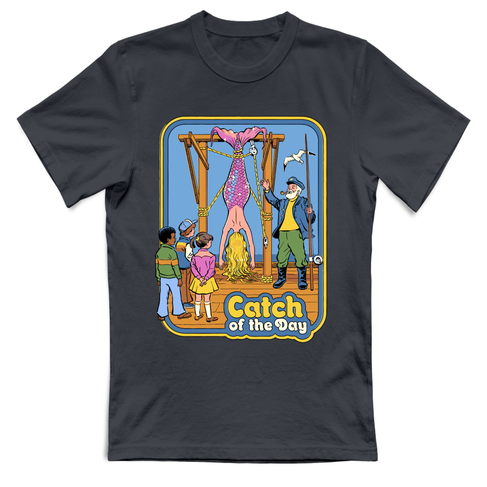 T-Shirt Unisex horror vintage catch of the day