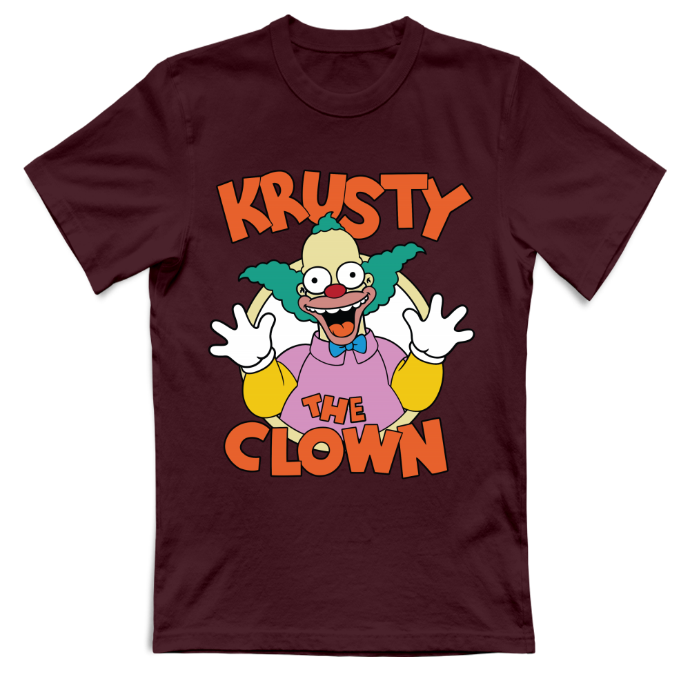 T-Shirt Unisex krusty il clown rosso
