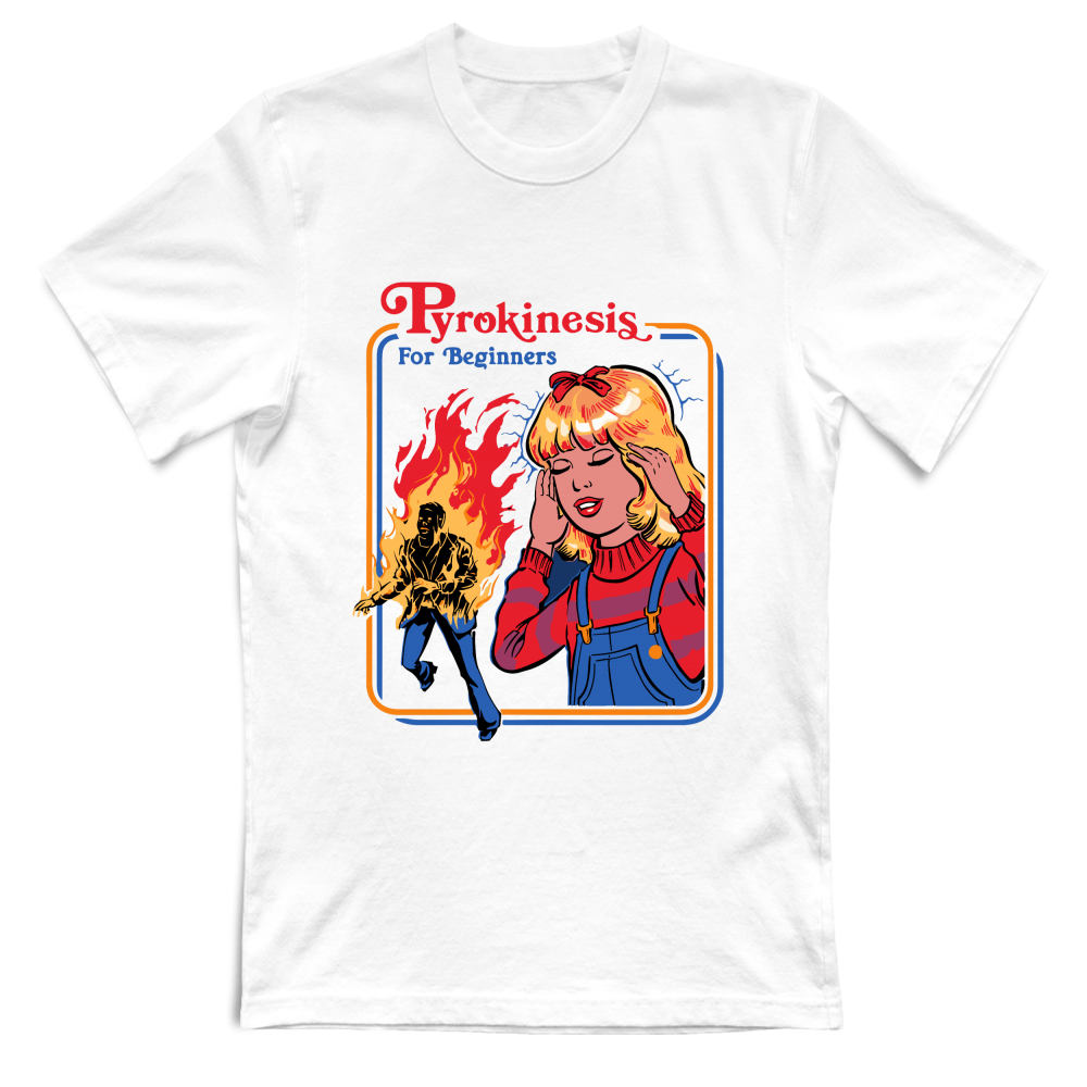 T-Shirt Unisex pirochinesi per principianti horror vintage