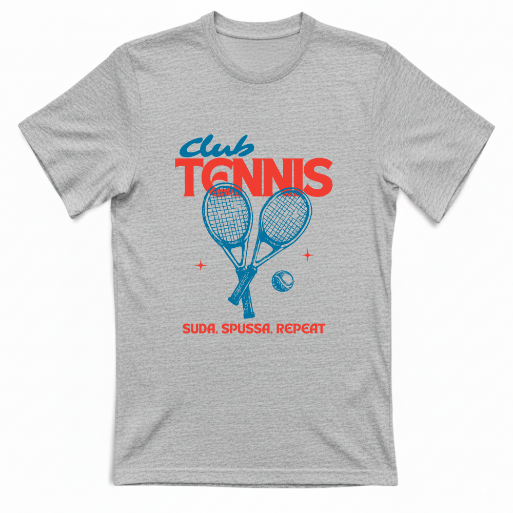 Maglietta dialetto Club Tennis Spussa — BorninProvincia