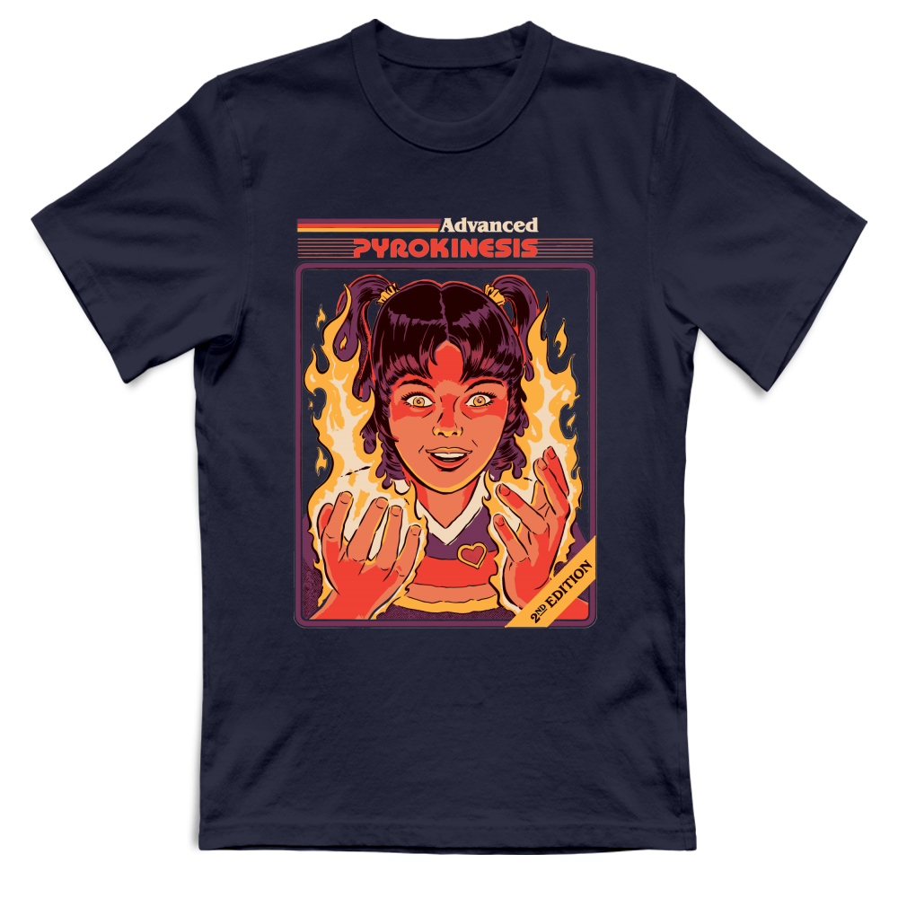 T-Shirt Unisex pirochinesi avanzato horror vintage
