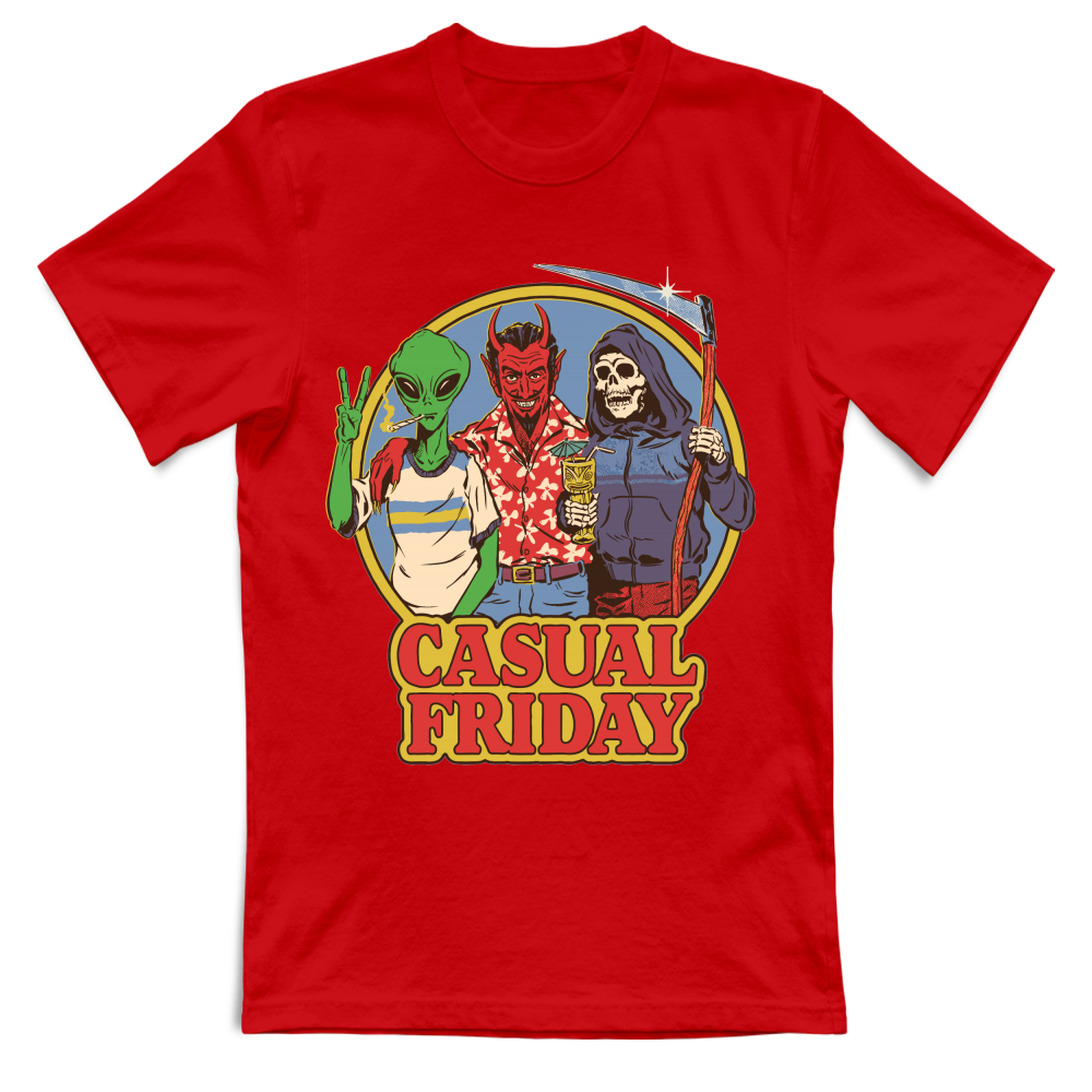T-Shirt Unisex casual friday horror vintage
