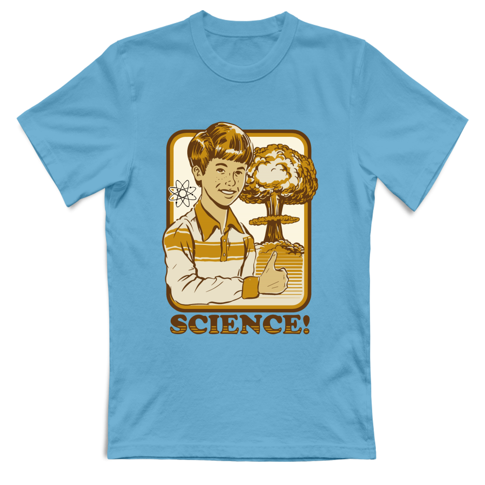 T-Shirt Unisex scienza horror vintage