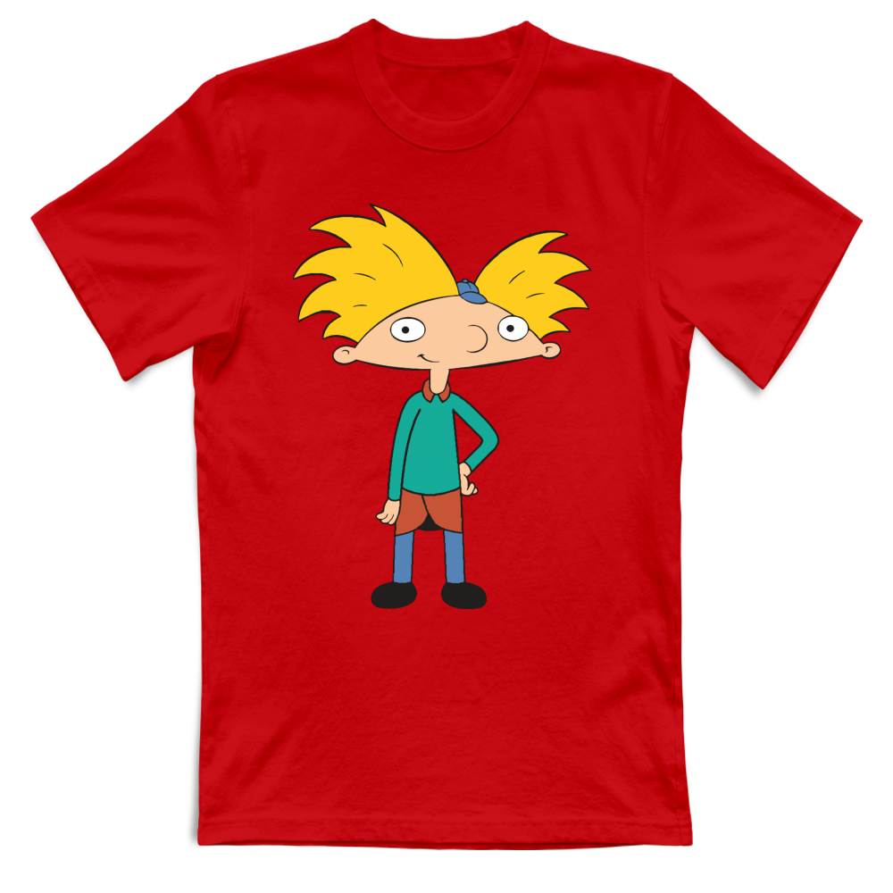 T-Shirt Unisex cartoni vintage rosso