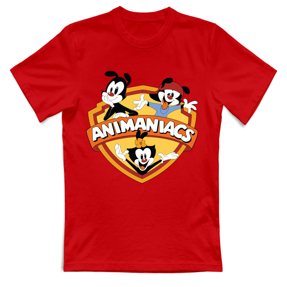 T-Shirt Unisex animaniacs rosso