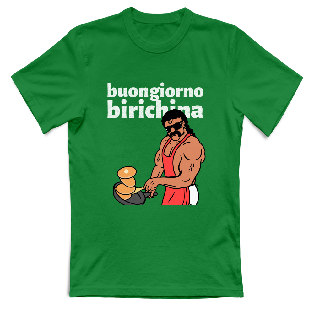 Maglietta Buongiorno Birichina Maschio Alfa variante 3 — BorninProvincia