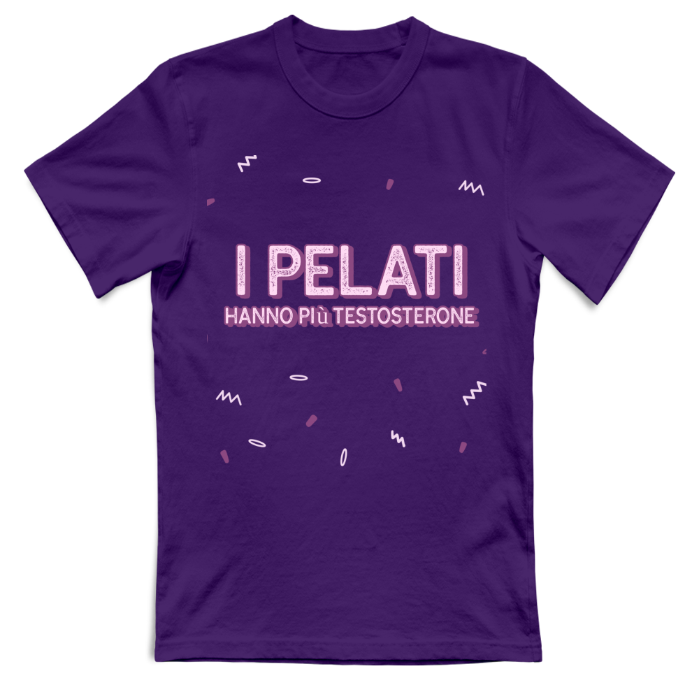 T-Shirt Unisex pelati testosterone body