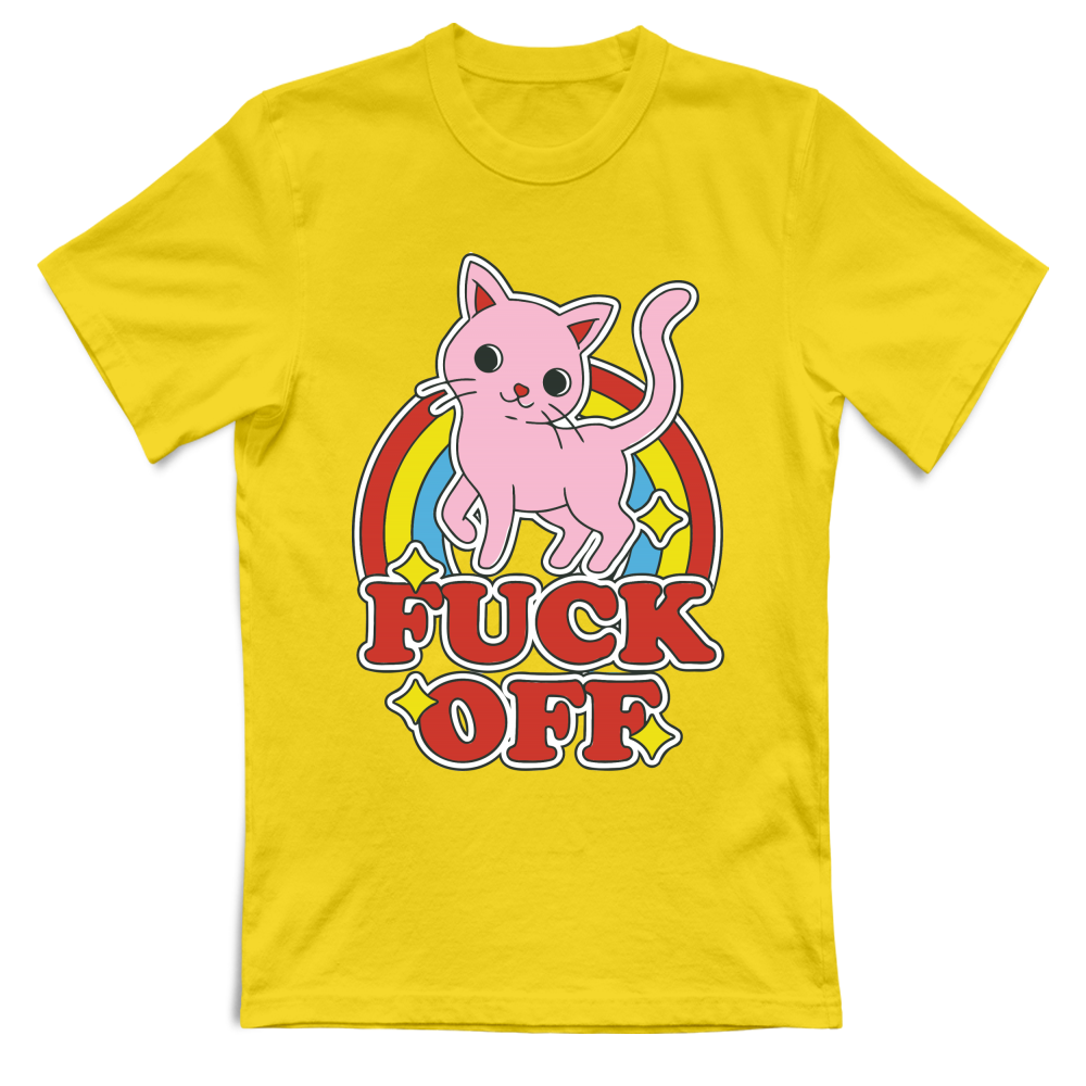 T-Shirt Unisex cartoni vintage giallo