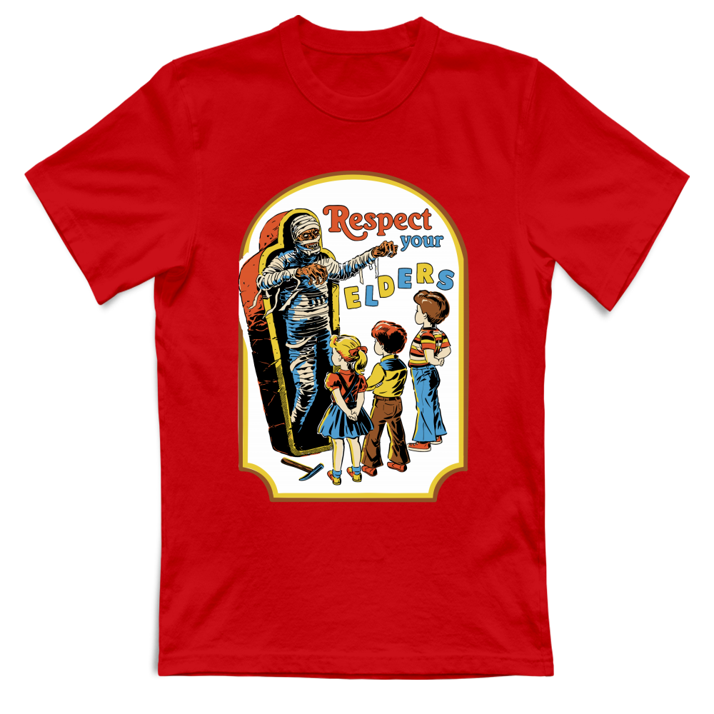 T-Shirt Unisex rispetta i vecchi horror vintage