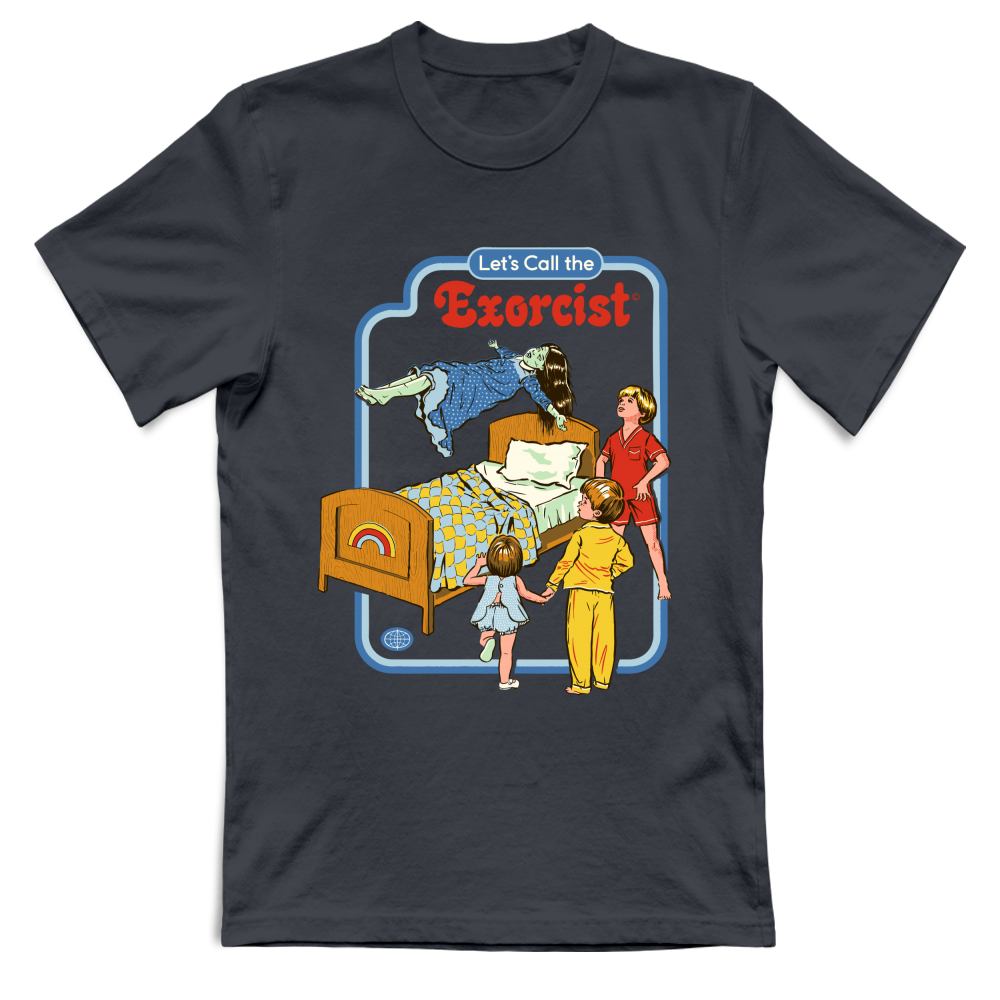 T-Shirt Unisex chiamiamo l esorcista horror vintage