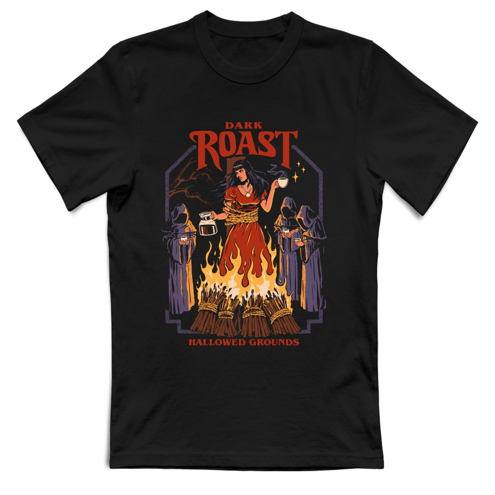 T-Shirt Unisex tostatura horror vintage