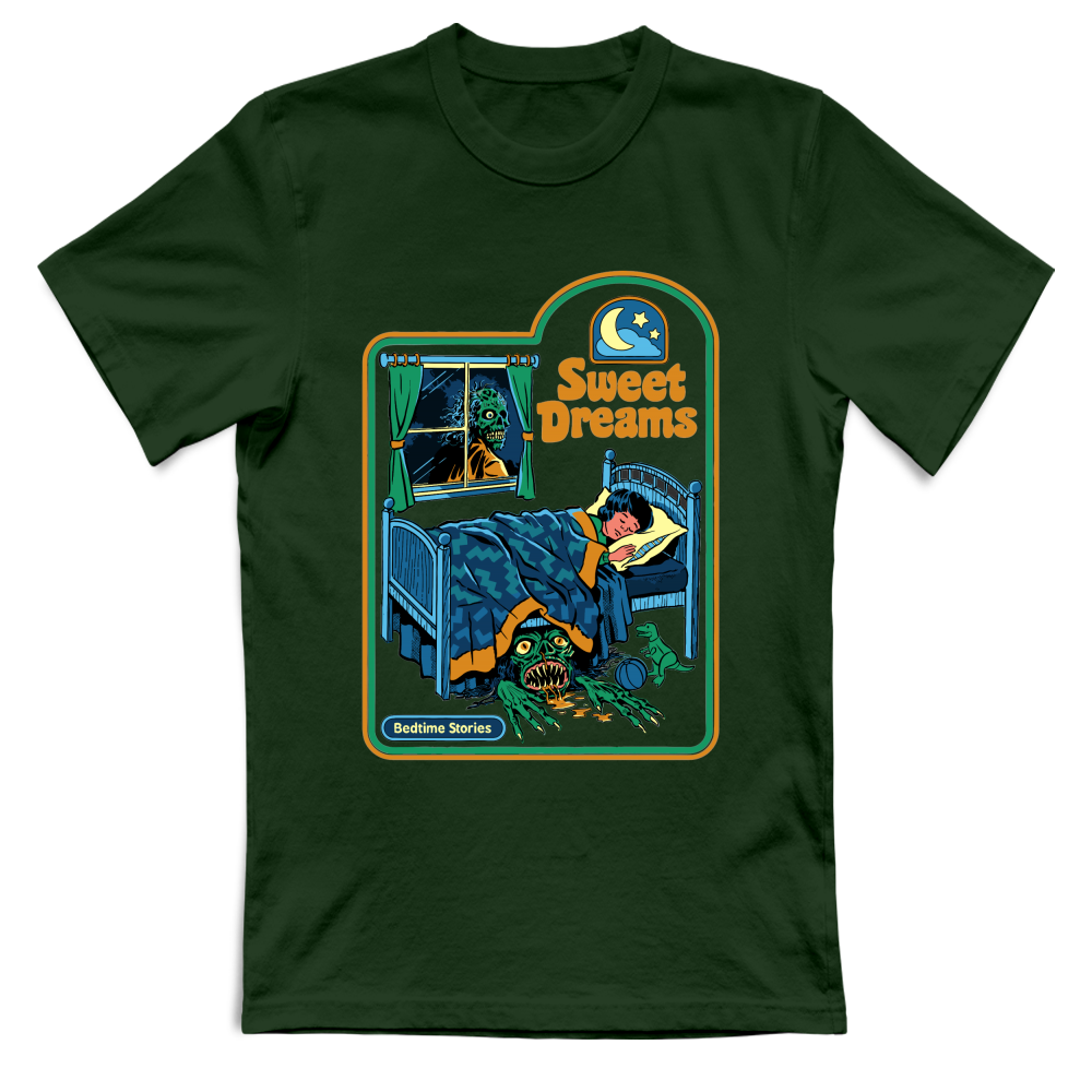 T-Shirt Unisex dolci sogni horror vintage