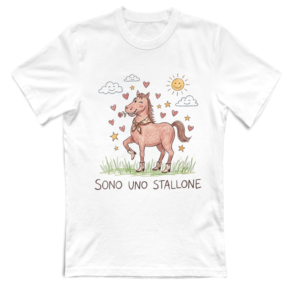 T-Shirt Unisex sono uno stallone