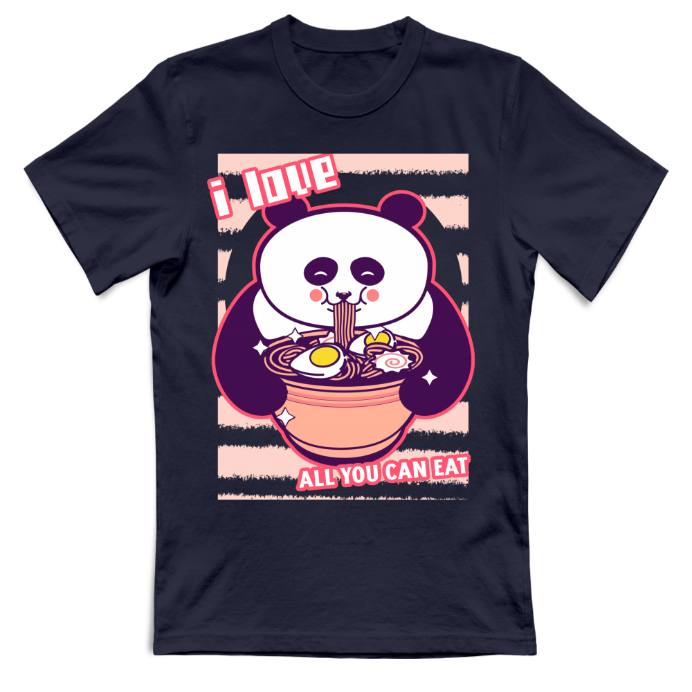 T-Shirt Unisex i love all you can eat