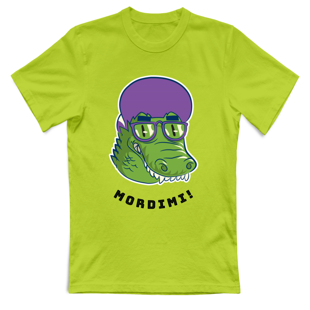 Maglietta Mordimi ironica — BorninProvincia